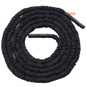 Battle Rope, 1.5 Inch Diameter 30Ft Length Polyester Exercise Rope, Battle Exercise Equipment with Protective Sleeve & Anchor