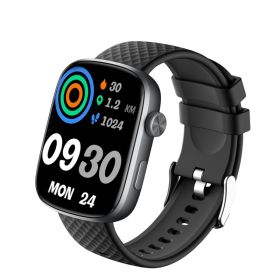 Smart Watch Bluetooth Call &1.95 HD Screen -Heart Rate SpO2 Sleep Monitor, 3ATM Waterproof Fitness Tracker For IoS Android (Option: Black)